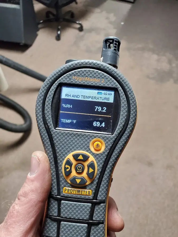 Moisture meter humidity assessment for Mold Remediation & Removal in Blytheville