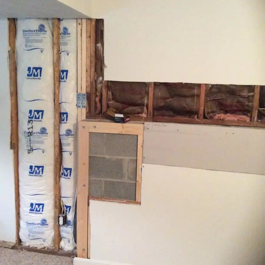 Wall insulation replacement during Structural Drying in Blytheville